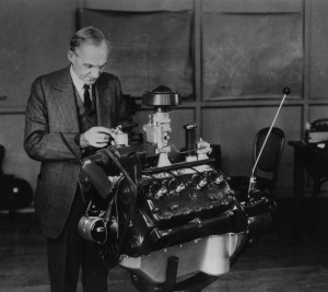 11.Henry-Ford-with-V8-Engine