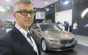 Експозицията беше представена от председателя на УС на Асоциацията на автомобилните производители и техните оторизирани представители и управител на BMW Group България - г-н Александър Миланов. Сн.: автора
