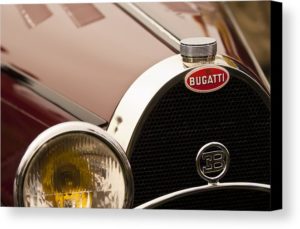 1931-buggati-type-55-roadster-grille-emblem-jill-reger-canvas-print
