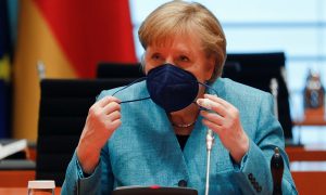 Немският канцлер Меркел - май 2021. Берлин. REUTERS