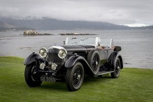 Bentley Gurney Nutting Sport Tourer от 1931 г., победител в Best’s Show за 2019 г., на Pebble Beach. Собственост е на милиардера Майкъл Кадури, председател на Хонконг и Shanghai Hotels Ltd.