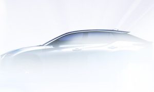 Тийзър снимки на RZ, пуснат от Lexus, показват формата му на кросоувър