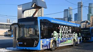 1000-ият електрически автобус на Москва 