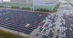 Tesla Гига Шанхай износ