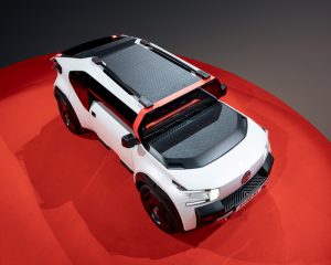 Citroën und BASF stellen vollelektrisches Konzeptfahrzeug oli vor / Citroën and BASF unveil electric concept car oli