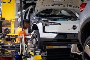 Volvo EX 30 Производство, Белгия, Гент 2025