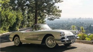 8. 1958 Chevrolet Corvette C1