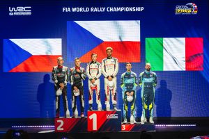 SkodaMotorsport-CentralEuropeanRally-Podium