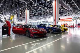 Заводът на Ferrari в Маранело, Италия