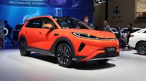 BYD Sealion 05, изложен на автомобилното изложение в Пекин през април 2026 г.
