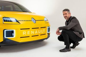Жил Видал с концепцията Renault 5