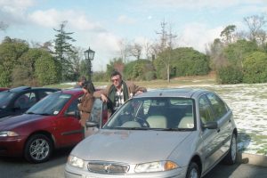 Rover 200. Трябваше да се справим с обратния волан...